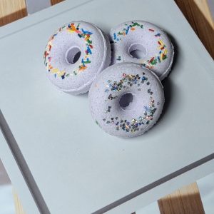 Sprinkled Donut Bath Bomb